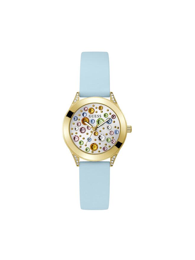 

Часы Damenuhr Mini Wonderlust GW0678L1 Guess, синий/золотой