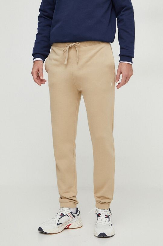 

Хлопковые спортивные штаны Polo Ralph Lauren, бежевый