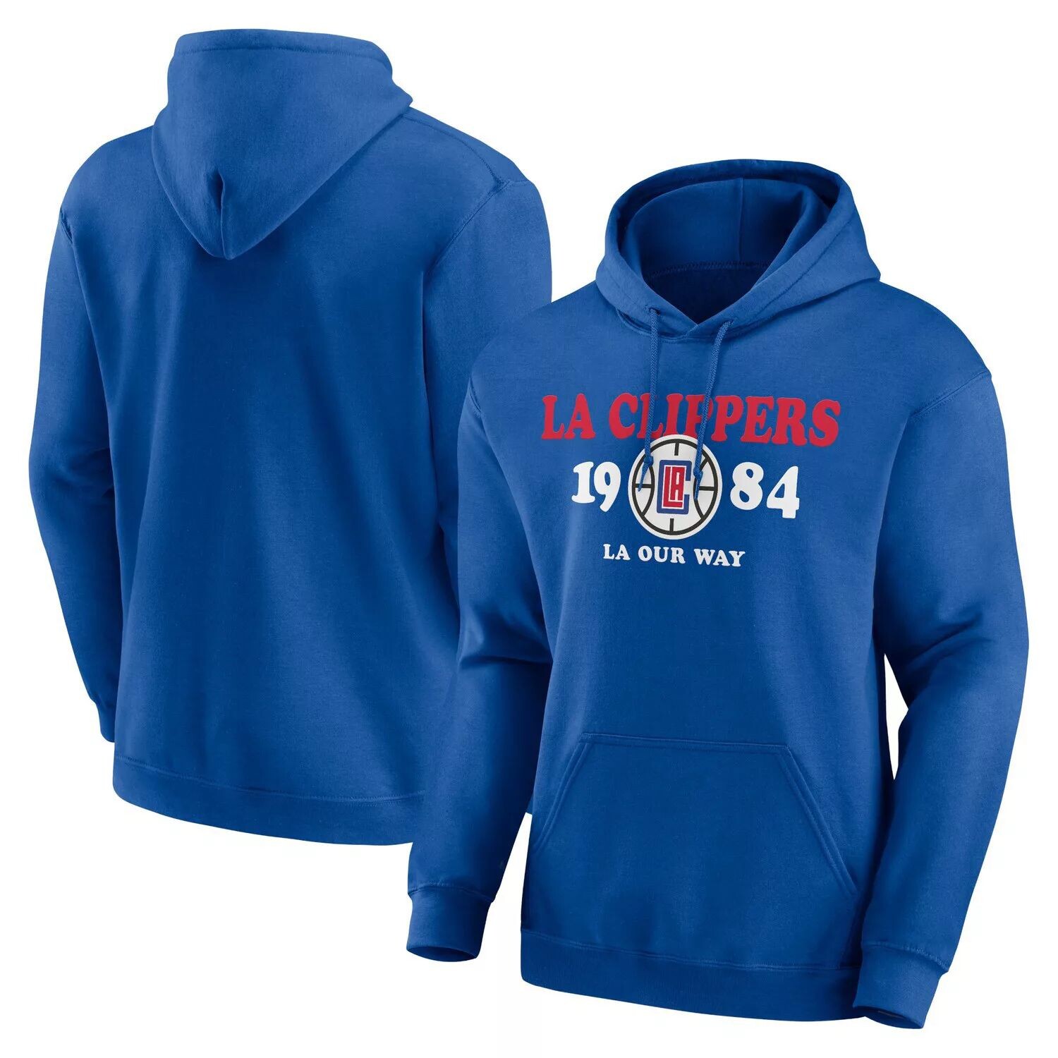 

Мужской пуловер с капюшоном Royal LA Clippers Fierce Competitor