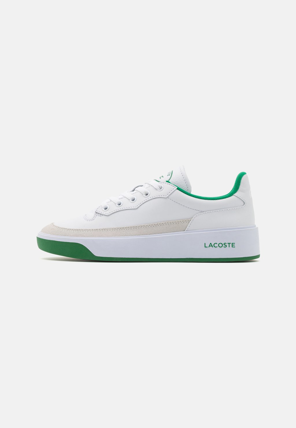 Низкие кроссовки G80 CLUB Lacoste, кремовый/зеленый низкие кроссовки partner retro lacoste кремовый темно зеленый