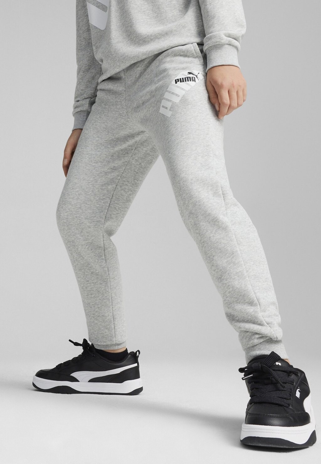 

Спортивные брюки Power Graphic Unisex Puma, цвет light gray heather