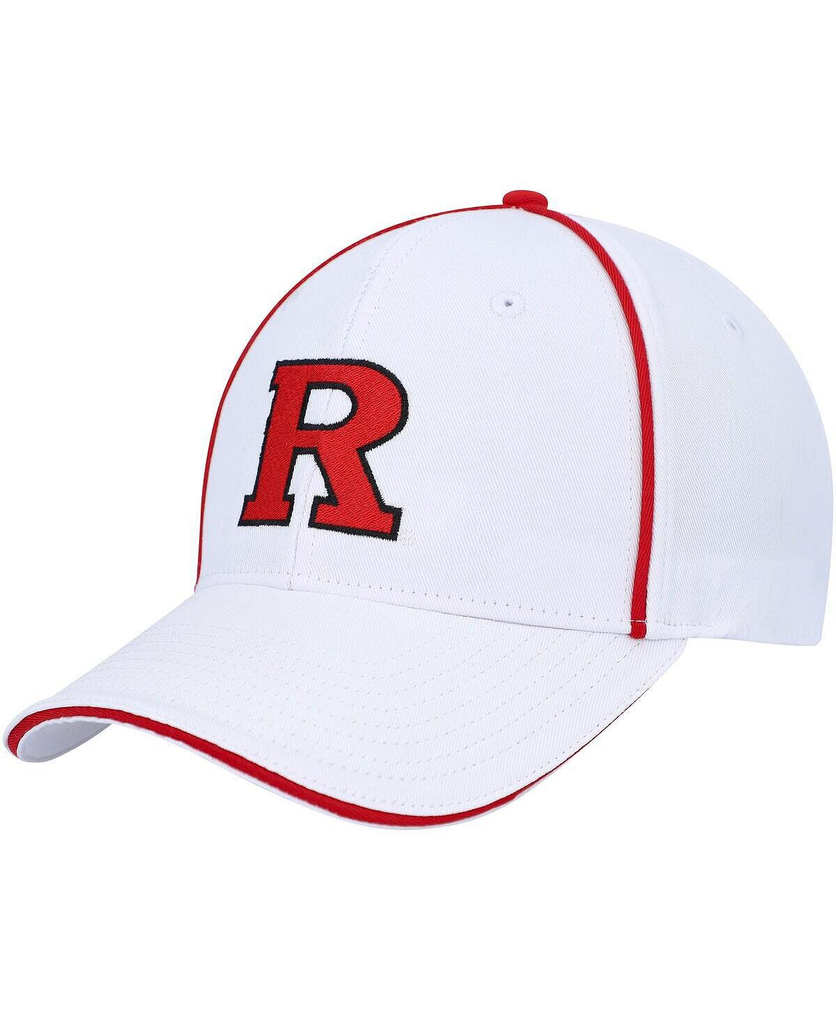 

Мужская белая кепка Rutgers Scarlet Knights Take Your Time Snapback Colosseum
