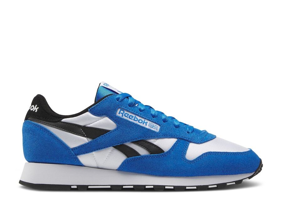 

Кроссовки Reebok Classic Leather, цвет Kinetic Blue