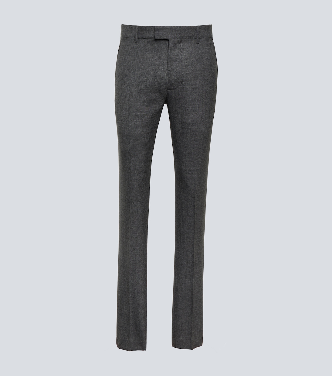 Узкие брюки из натуральной шерсти Ami Paris, серый узкие брюки из натуральной шерсти ami paris серый