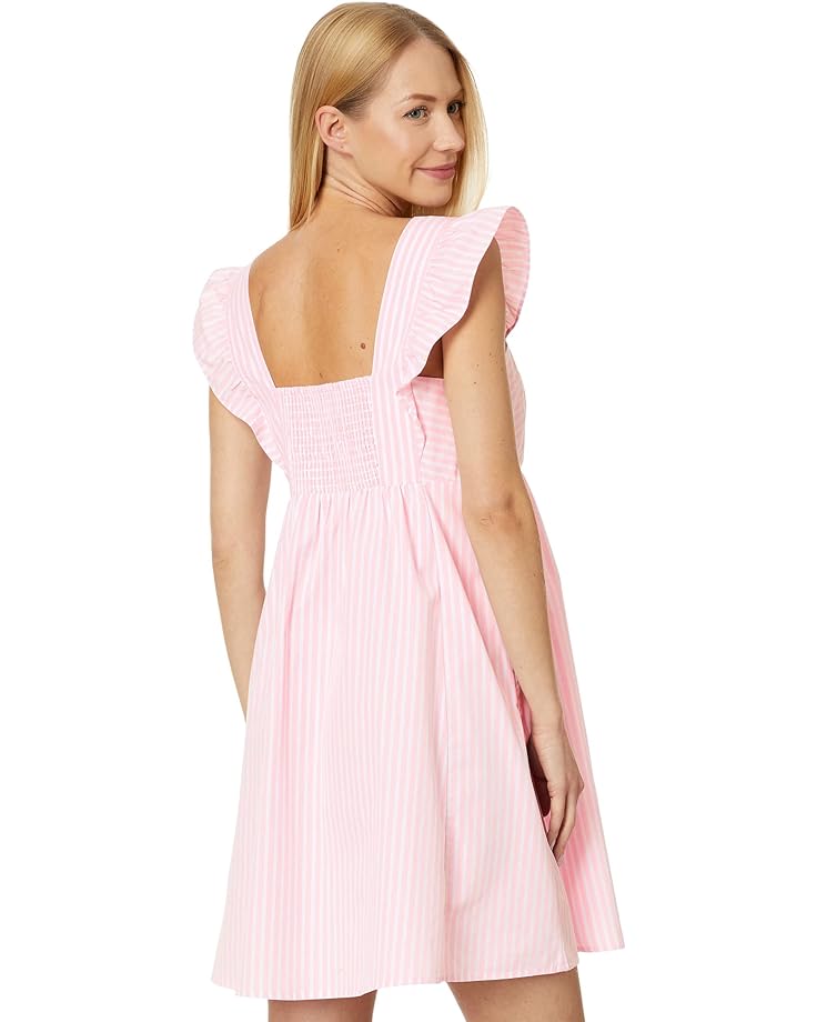 Платье Draper James Maddie Babydoll Dress, цвет Pink Multi платье draper james boatneck kitty dress цвет pink multi