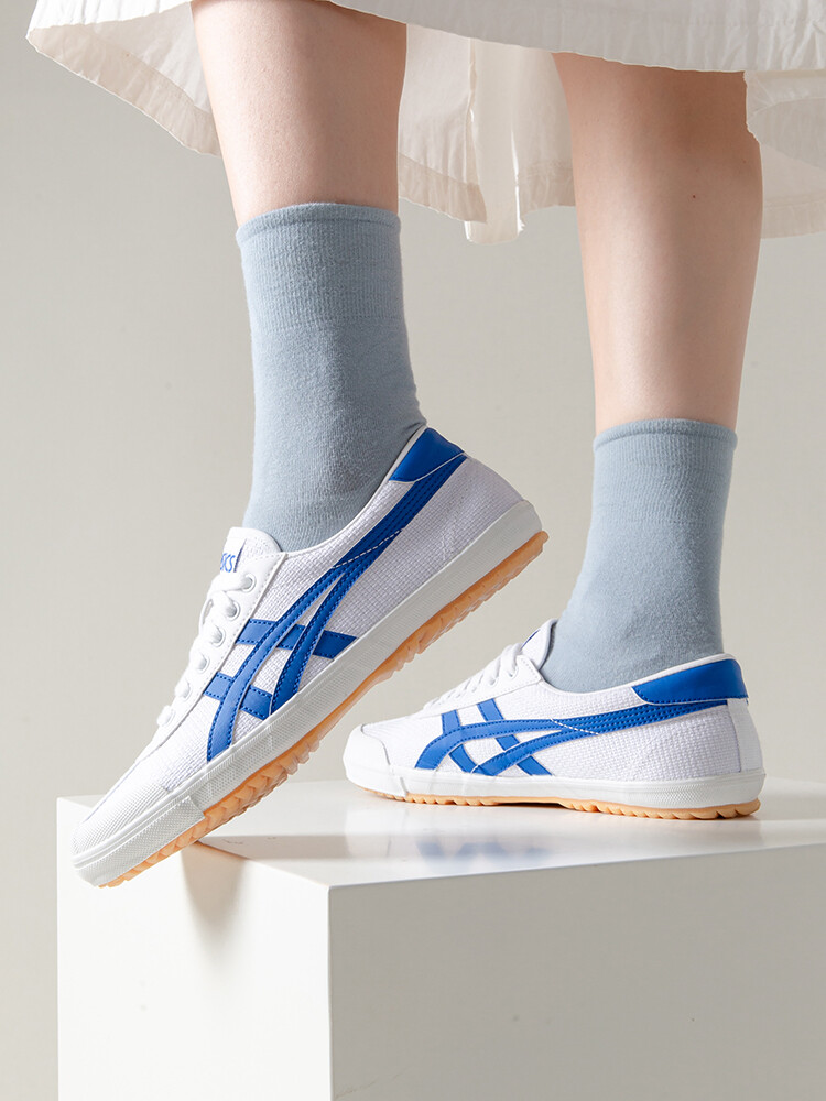

Кроссовки Asics, белый / зеленый