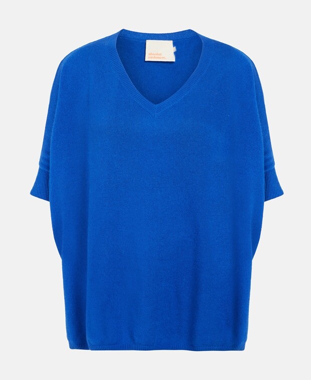 

Пуловер с короткими рукавами Absolut Cashmere, цвет Royal Blue