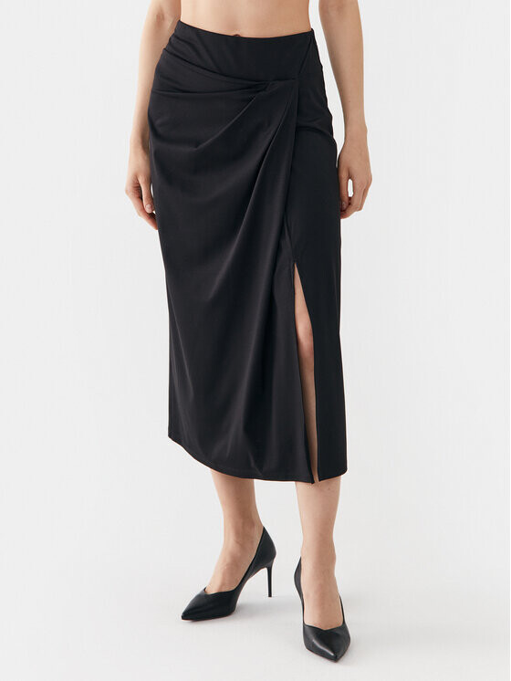 

Юбка миди стандартного кроя Weekend Max Mara, черный