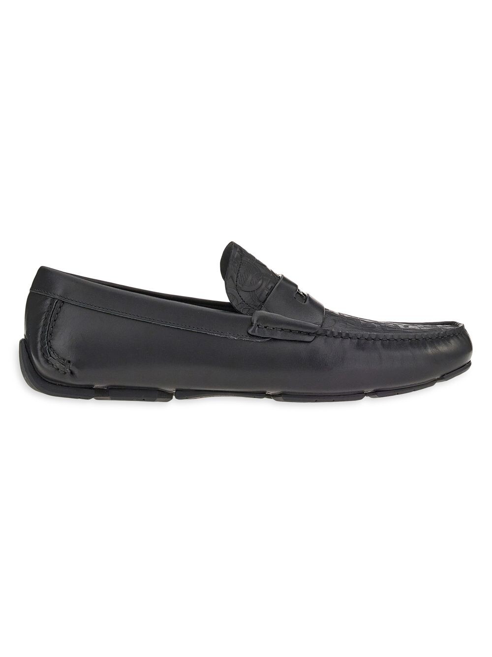 

Кожаные мокасины Newton FERRAGAMO, неро