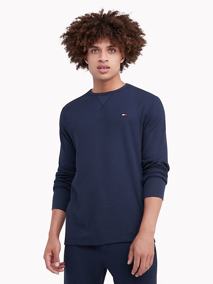 

Термальная футболка с круглым вырезом Tommy Hilfiger