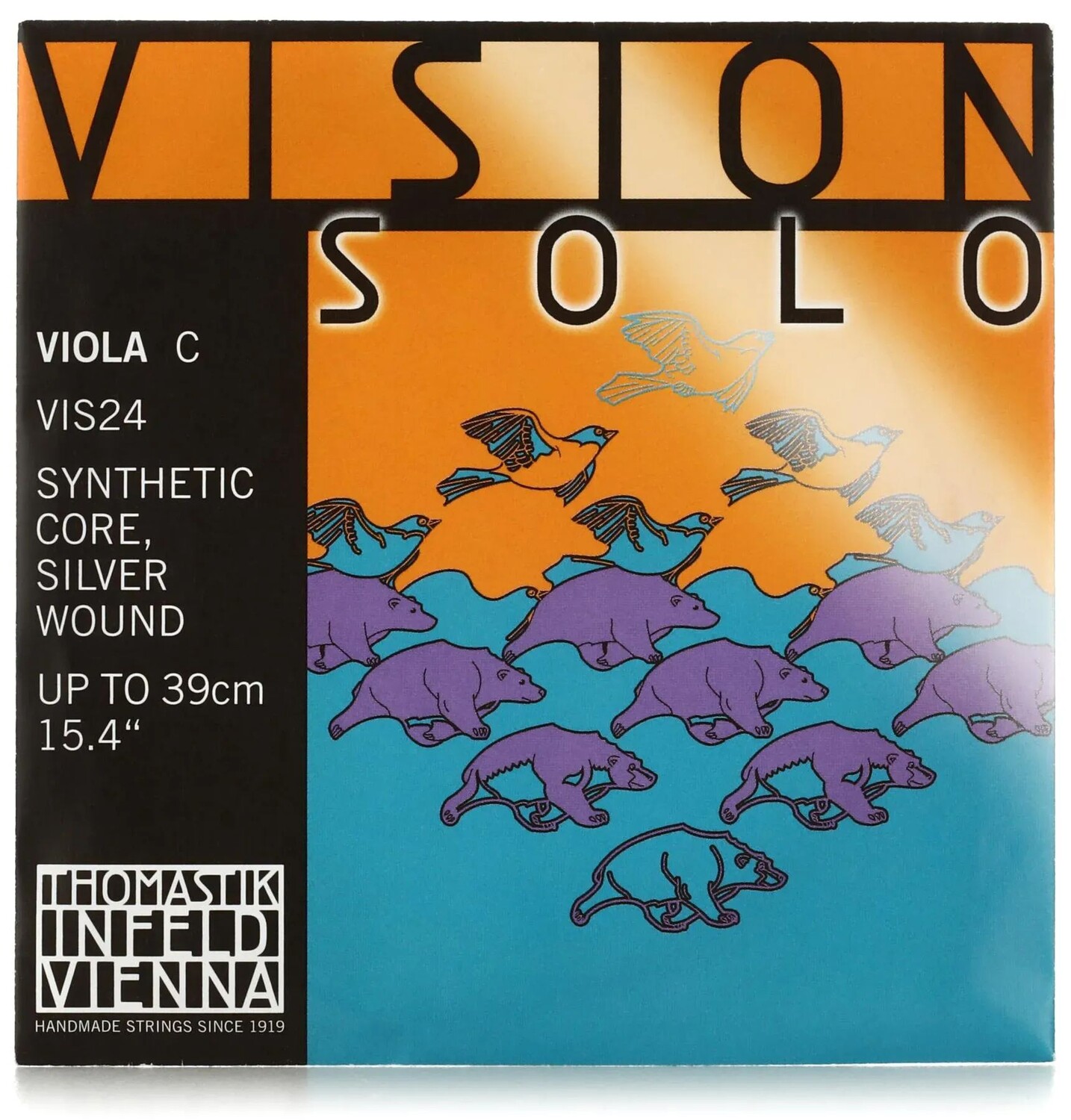 

Thomastik-Infeld VIS24 Vision Solo Альтовая струна C — размер 4/4, вольфрам-серебро