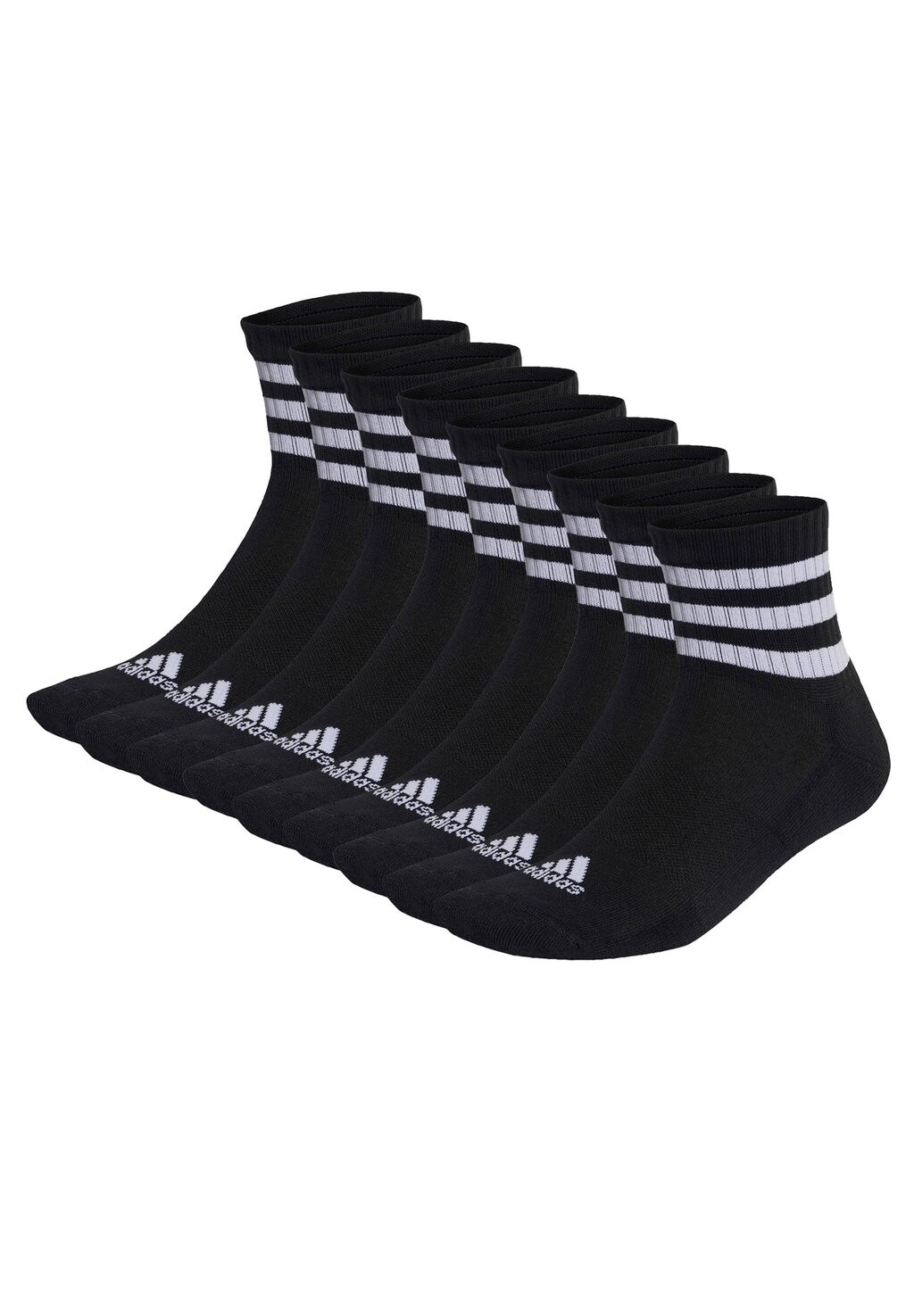 

Спортивные носки MULTIPACK 9 PAAR SPORTSWEAR MID CUT UNISEX adidas Performance, цвет black