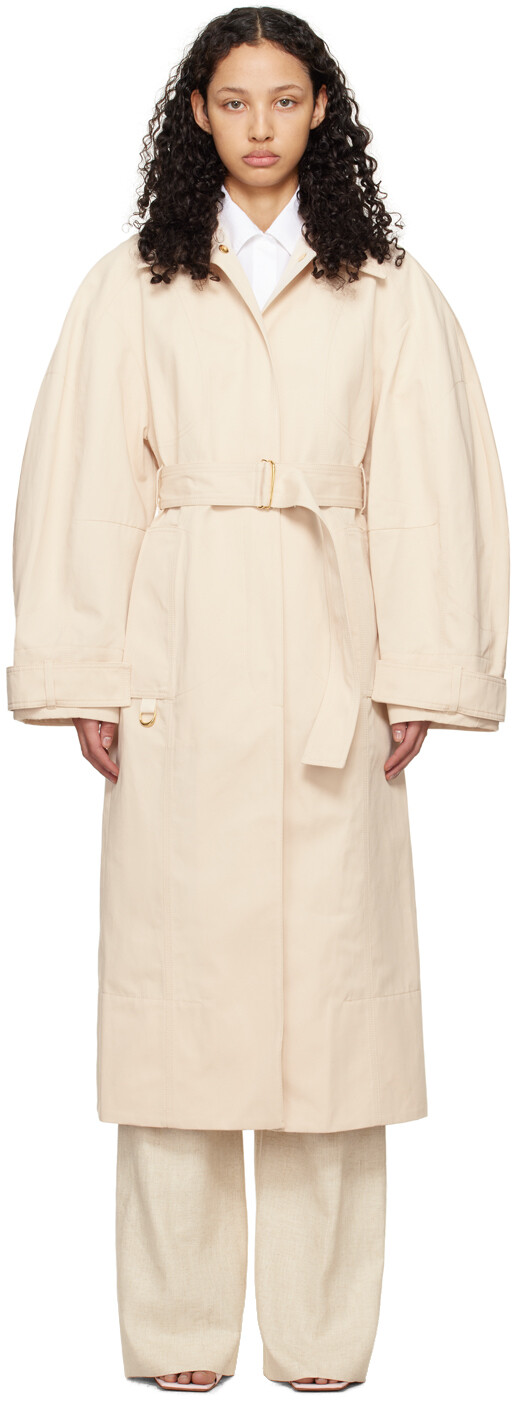 

Бежевый тренч Les Classiques 'Le trench Bari' Jacquemus