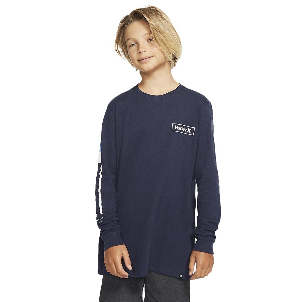 

Футболка с длинным рукавом Hurley RighArm, синий