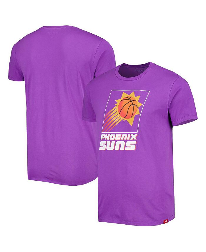 

Мужская и женская фиолетовая футболка Phoenix Suns Hardwood Classics Bingham Elevated Sportiqe, фиолетовый