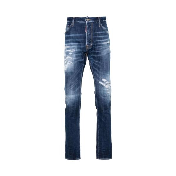 

Брюки cool guy slim-fit jeans 470 navy blue Dsquared2, синий