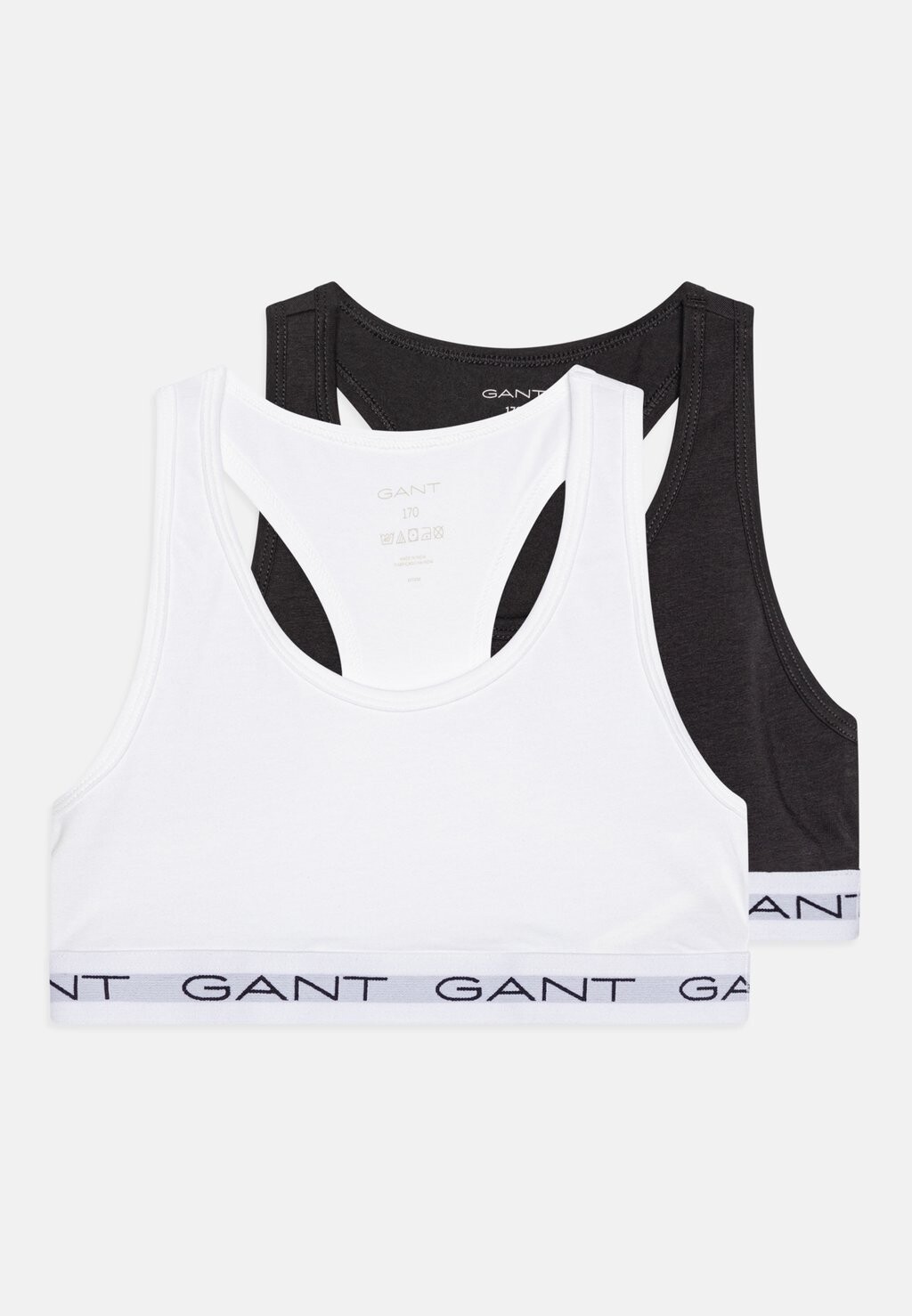 

Бюстье Top 2 Pack GANT, цвет black/white