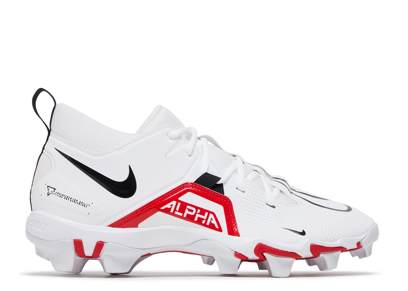 

Кроссовки Nike Alpha Menace 3 Shark 'White University Red', белый