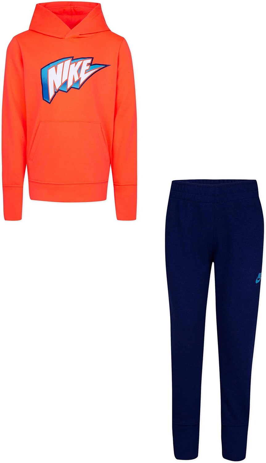 

Детский набор Nike Go For Gold Pullover Pants Set, цвет Blue Void