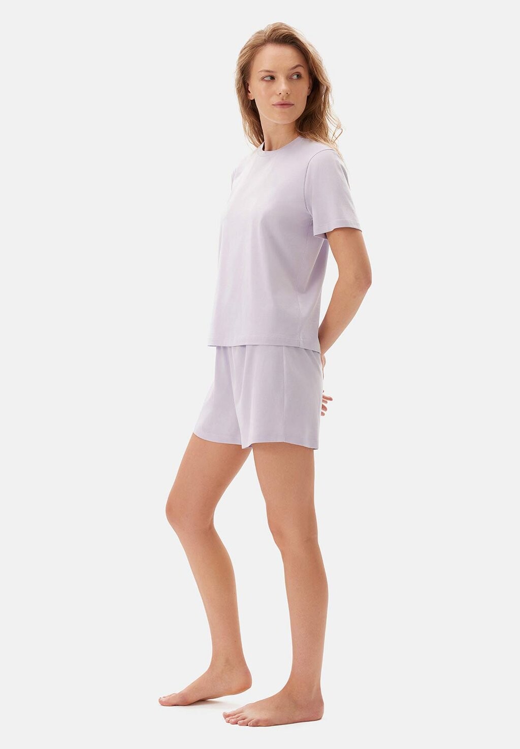 

Пижамный комплект SHORT SLEEVE CREW NECK DAGI, сиреневый