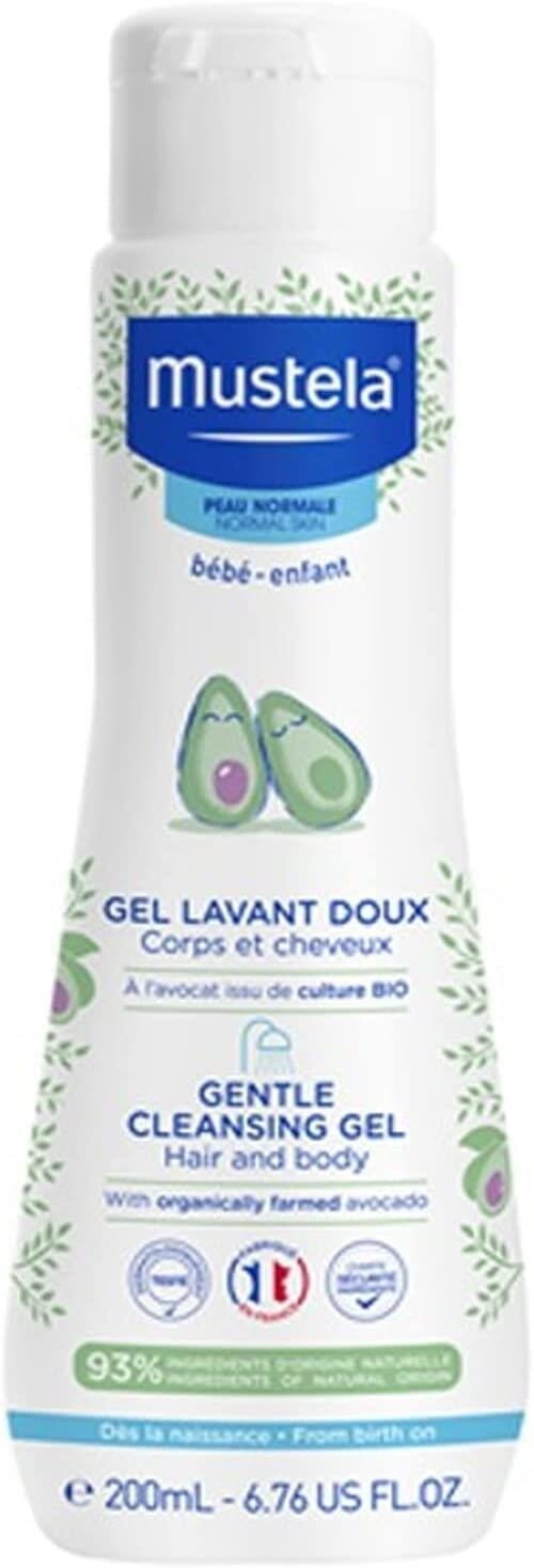 

Mustela Gentle Cleansing Gel 200 мл Шампунь для новорожденных