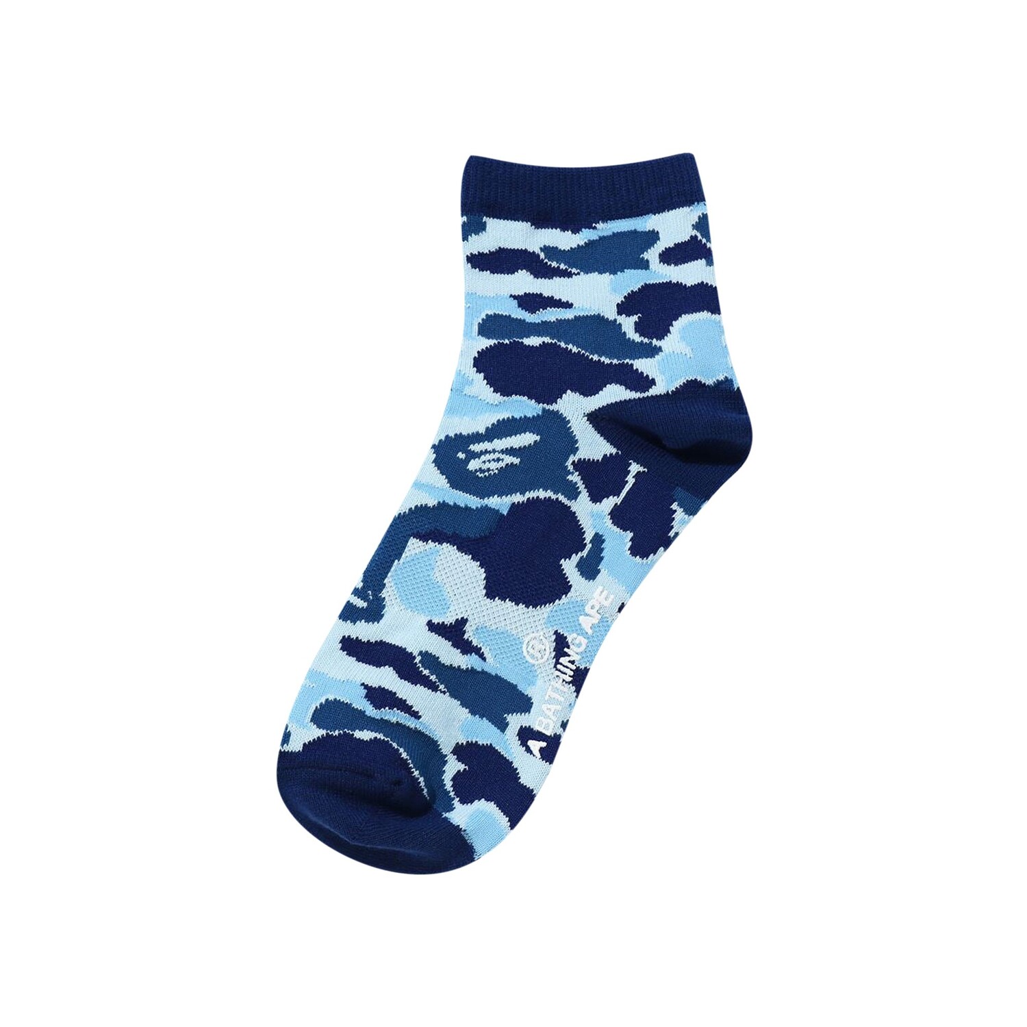 

BAPE ABC Камуфляжные носки до щиколотки, синие