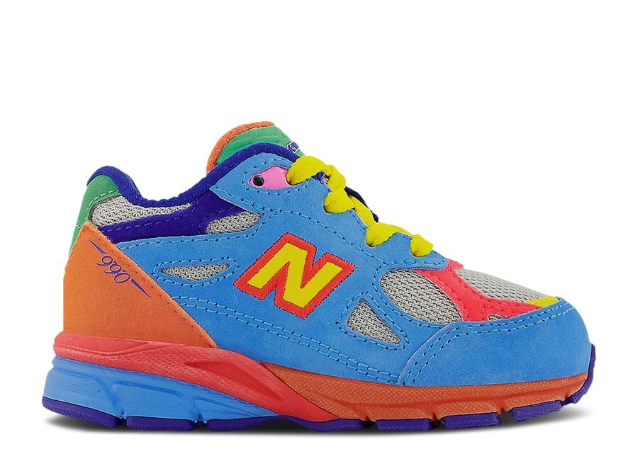 

Кроссовки New Balance New Balance 990v3 Toddler, цвет Wild Style