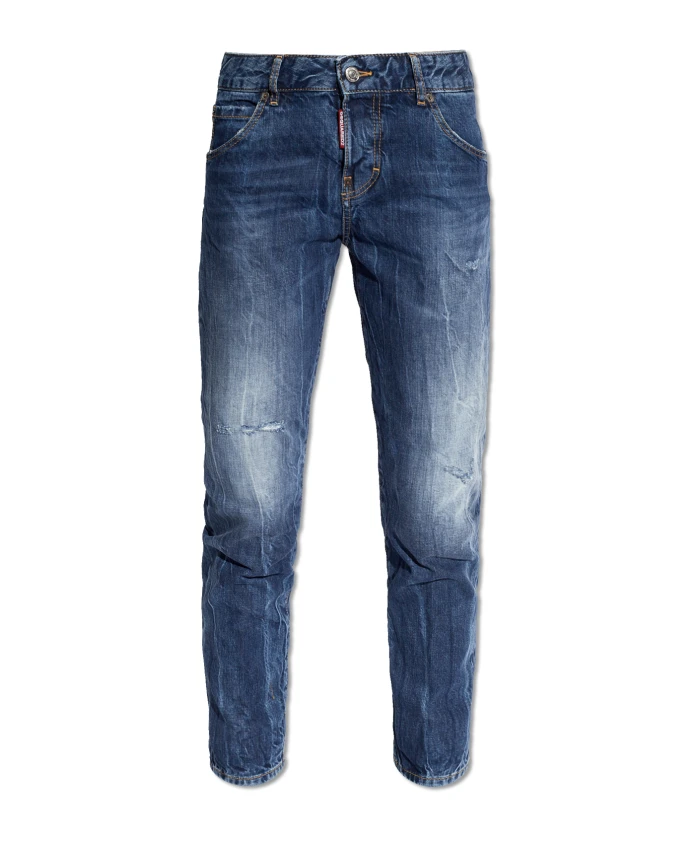 

Классные девичьи джинсы Dsquared2, синий
