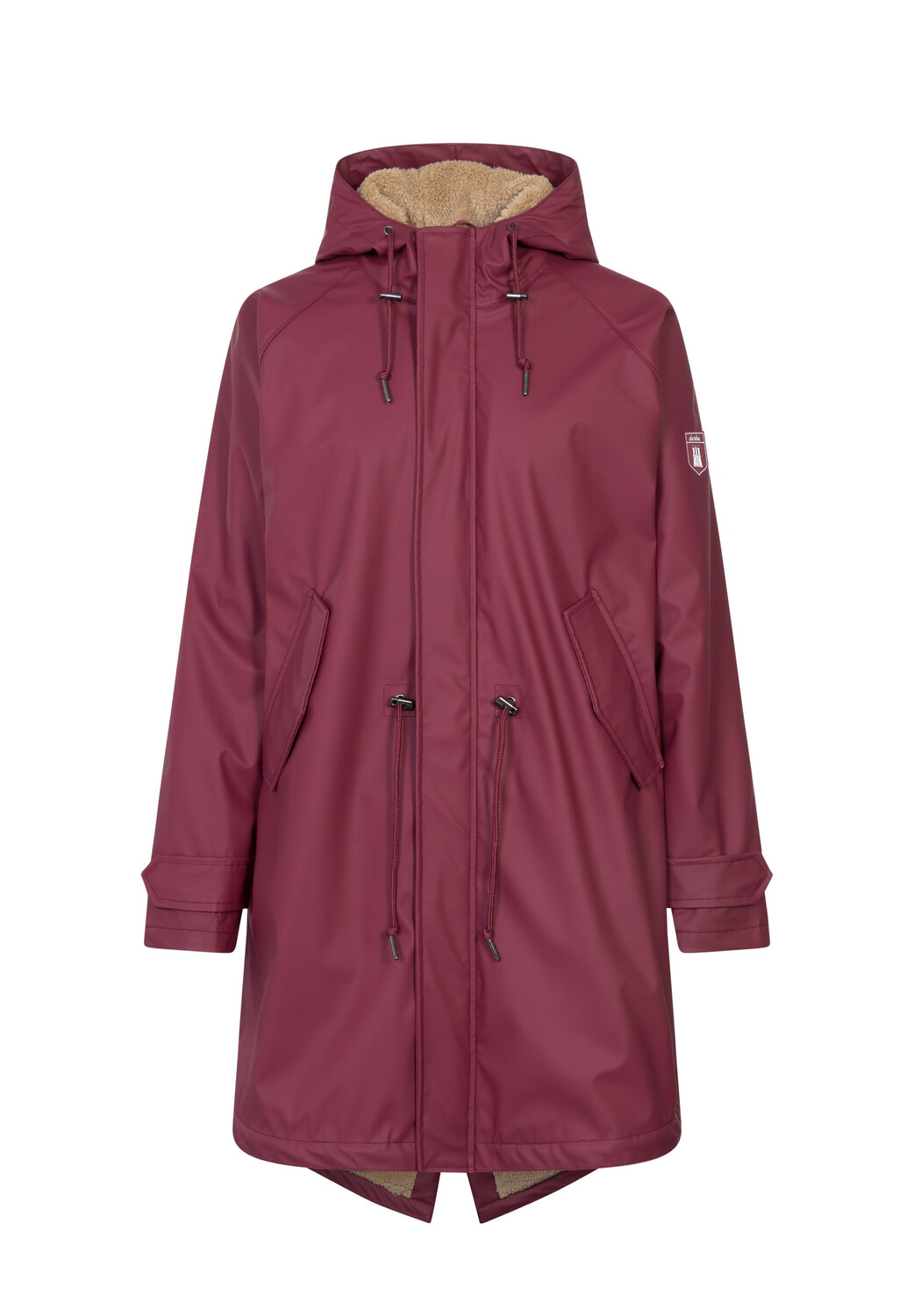 

Дождевик Derbe Tidaholm, цвет Tibetan Red/Caramel