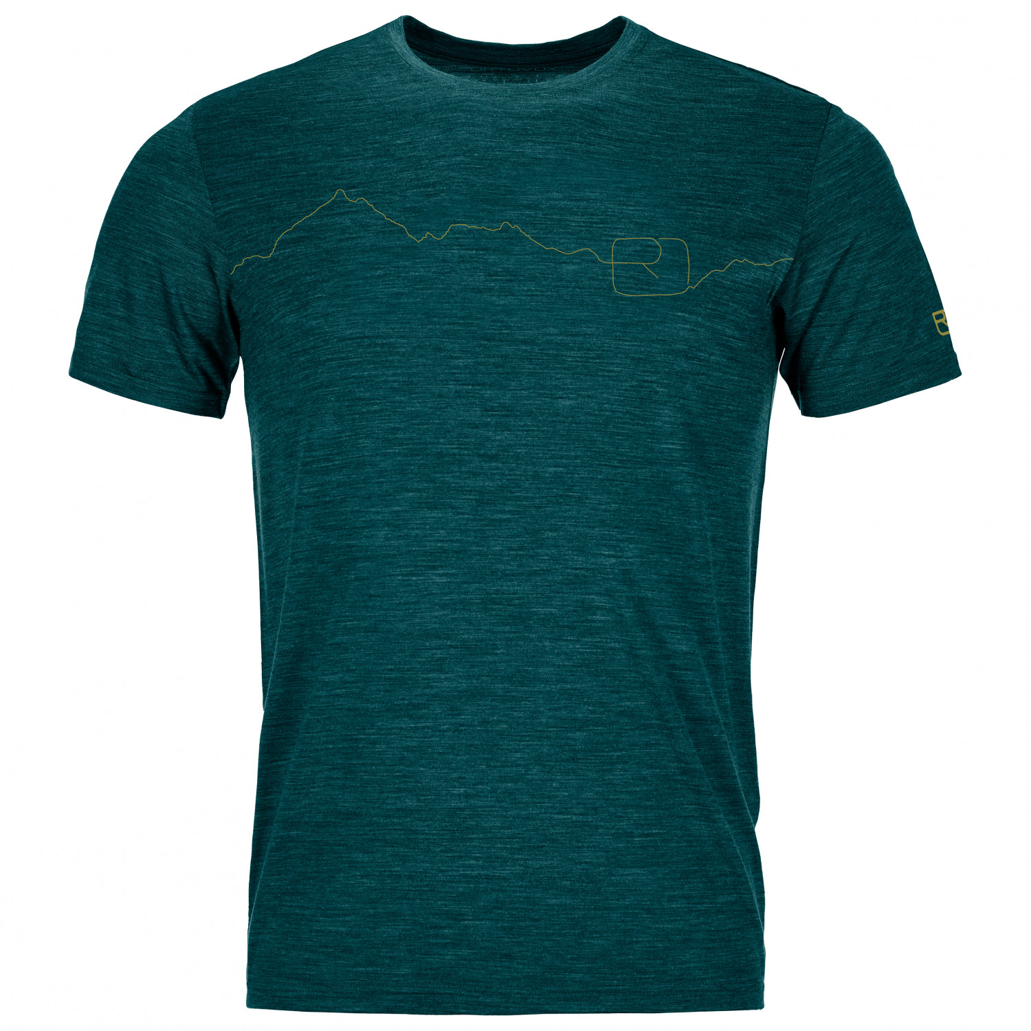 Рубашка из мериноса Ortovox 150 Cool Mountain, цвет Dark Pacific Blend