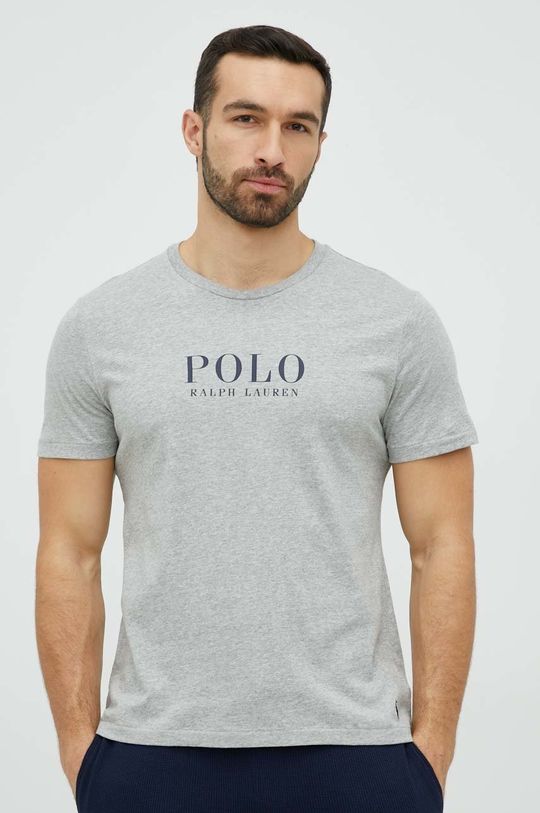 Шерстяная ночная рубашка Polo Ralph Lauren, серый