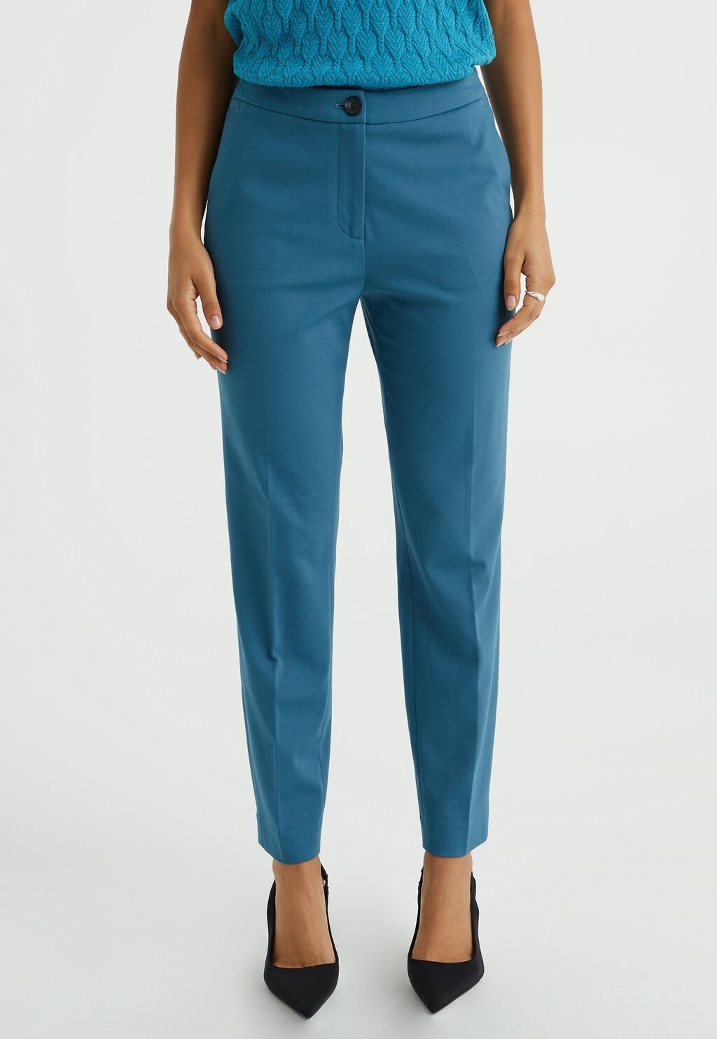 

Брюки SLIM FIT MET STRETCH WE Fashion, цвет blue