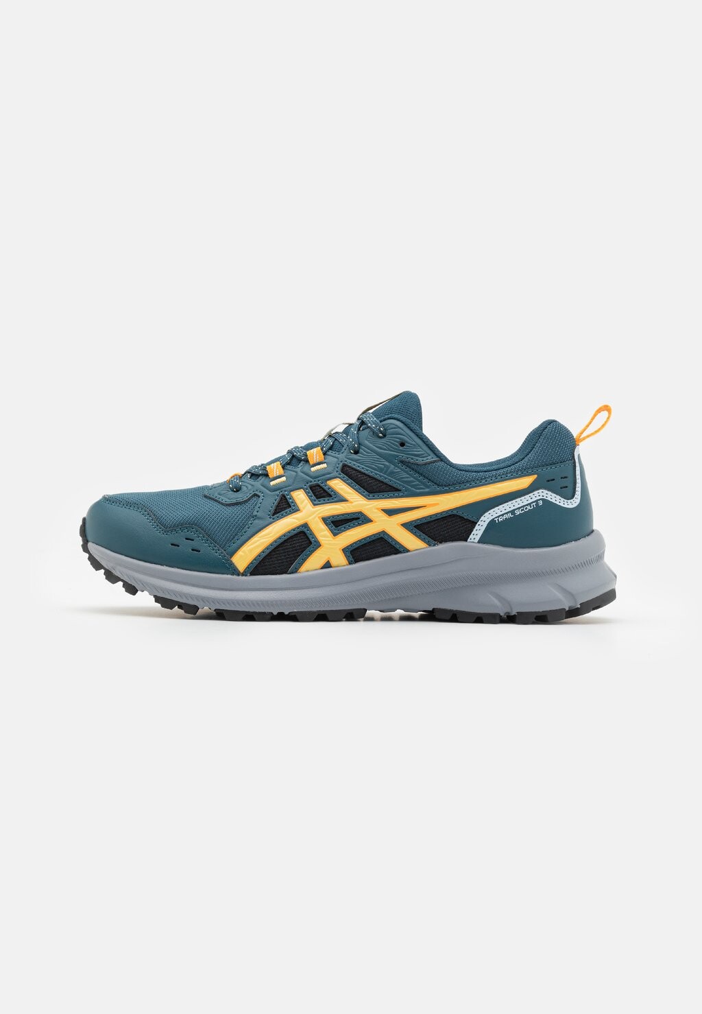 Кроссовки для бега по пересеченной местности Trail Scout 3 ASICS, цвет magnetic blue/faded yellow