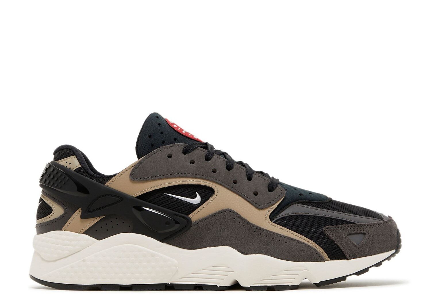 

Кроссовки Nike Air Huarache Runner 'Black Medium Ash', черный