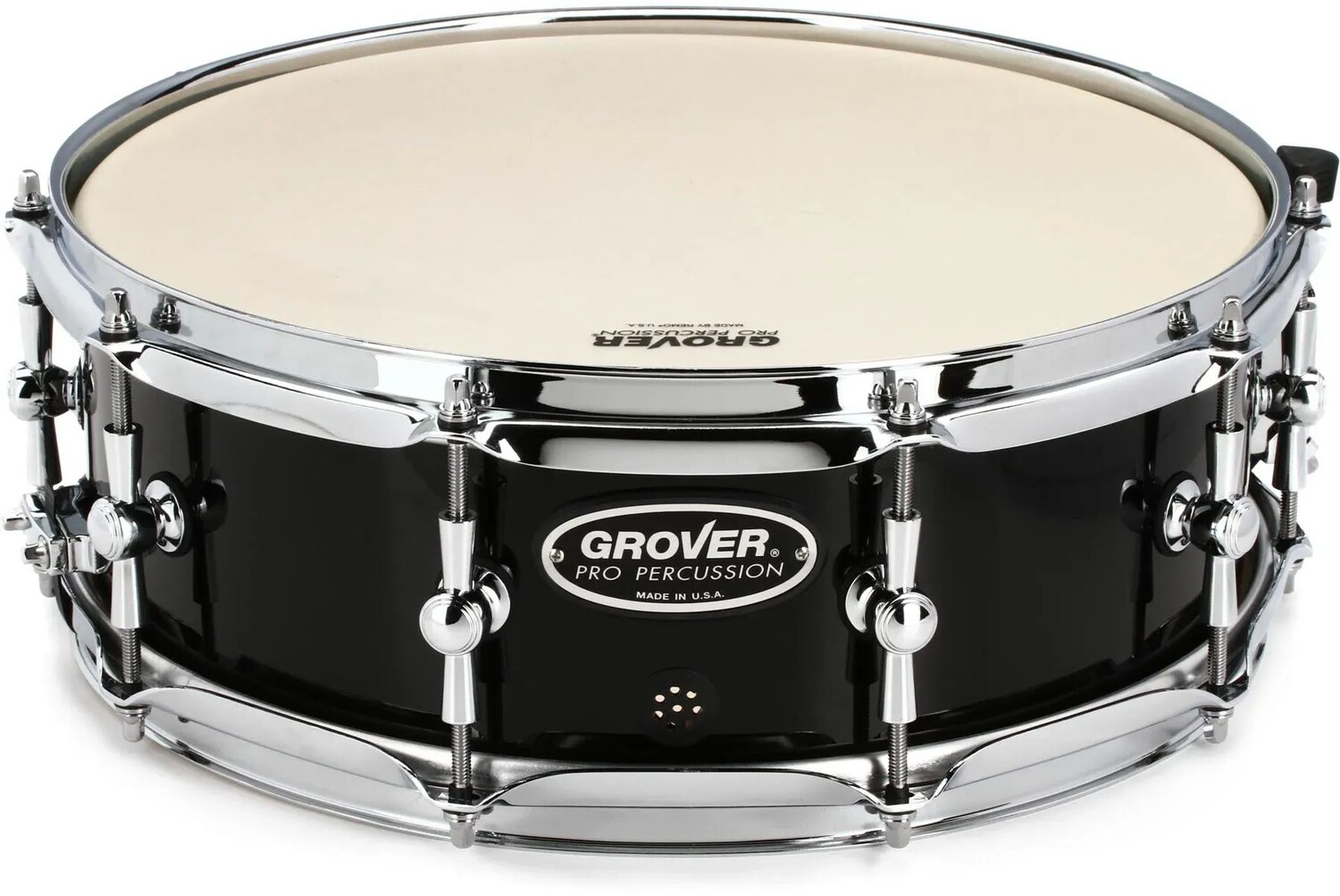 

Концертный малый барабан Grover Pro Percussion — 5 x 14 дюймов — черный