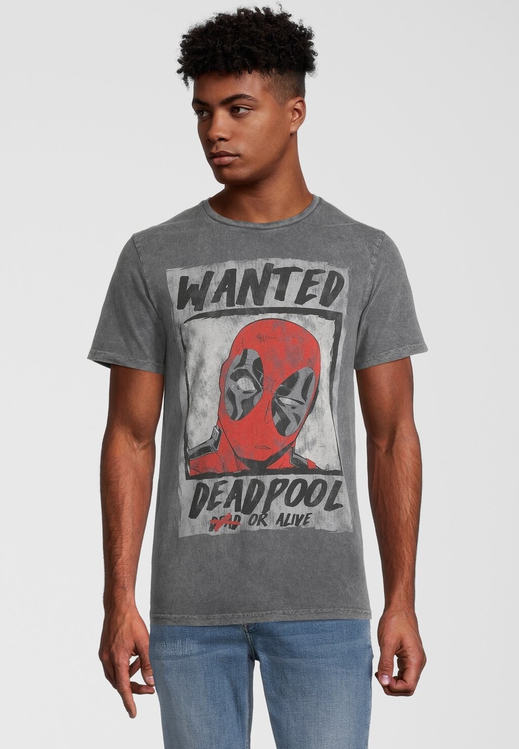 

Футболка с принтом DEADPOOL Re:Covered, цвет grau