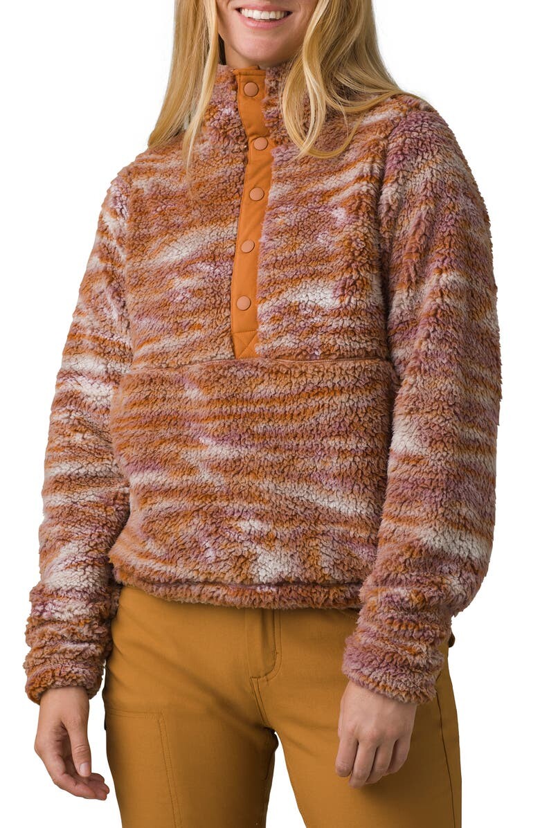 

Флисовый пуловер Polar Escape Half-Snap PRANA