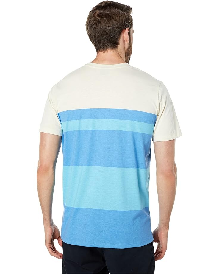 Футболка Hurley Brooks Warner Pocket Crew Tee, цвет Blue Glaze