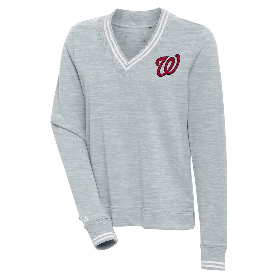 

Толстовка Antigua Washington Nationals, серый