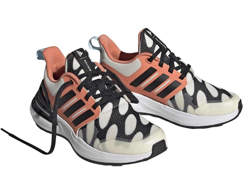 

Кроссовки Adidas RapidaSport Marimekko, цвет Cloud White/Black/Semi Coral