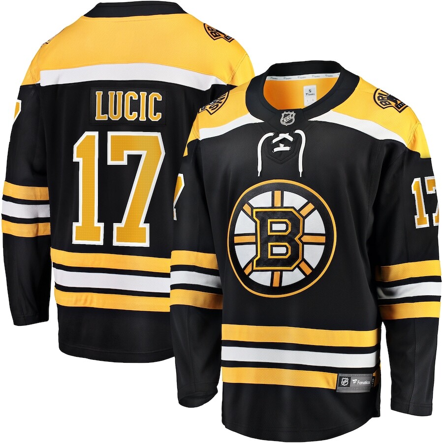 

Джерси Fanatics Branded Boston Bruins, черный