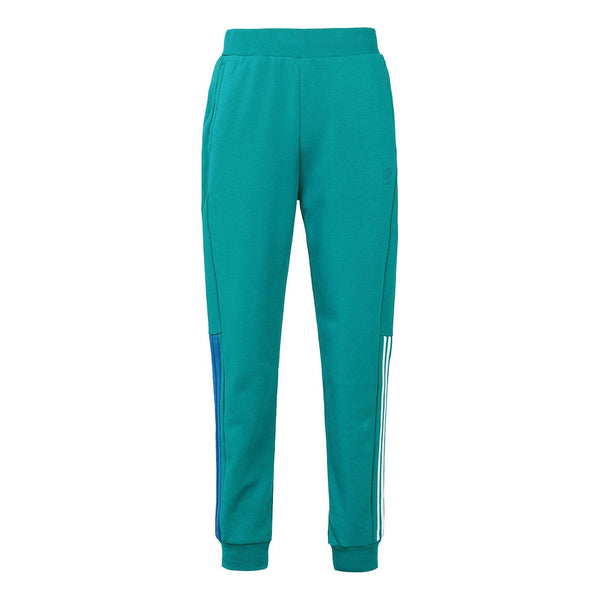 Спортивные штаны Men's adidas neo Knit Solid Color Stripe Bundle Feet Sports Pants/Trousers/Joggers Green, мультиколор