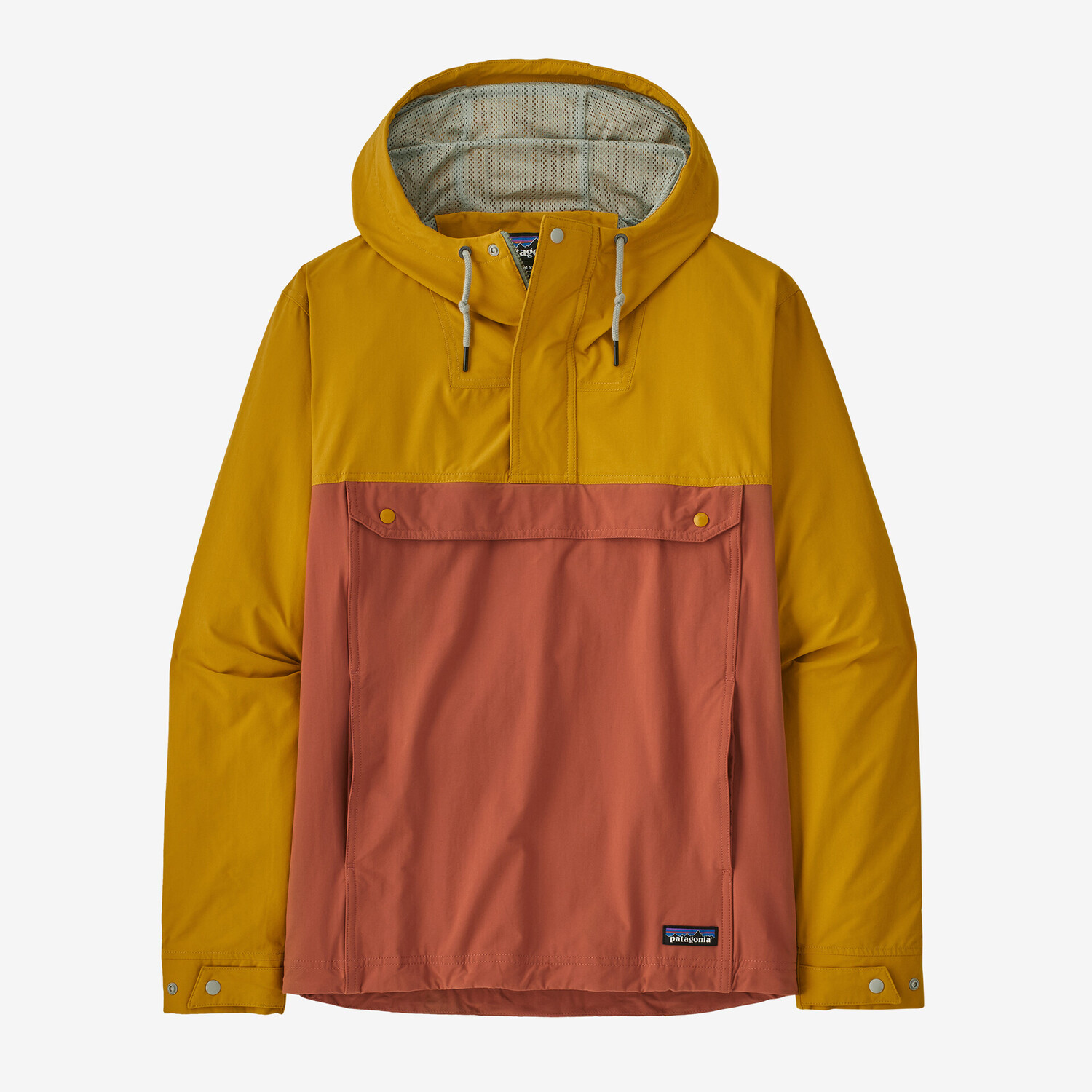 

Мужской анорак перешейка Patagonia, цвет Burl Red