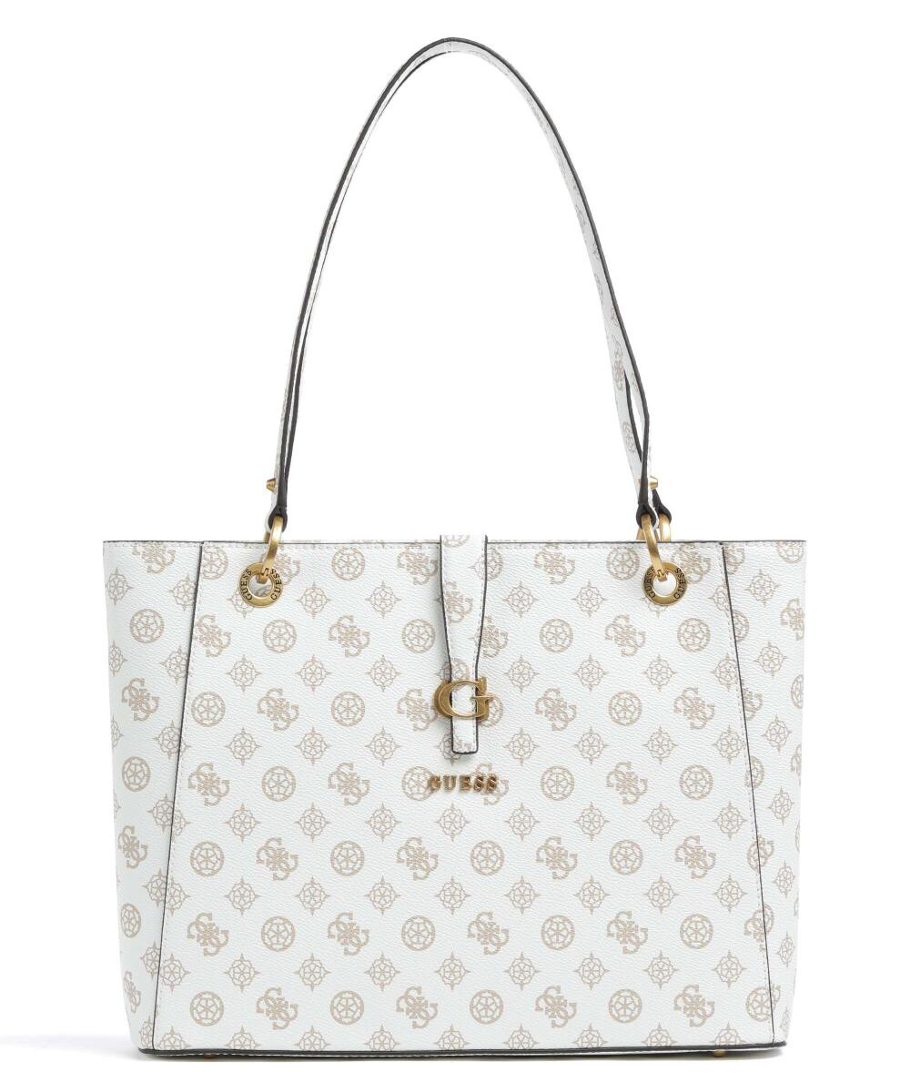 

Шоппер Cuba из искусственной кожи Guess, белый