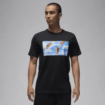 

Футболка Jordan Flight Essentials, цвет Black/Metallic Gold