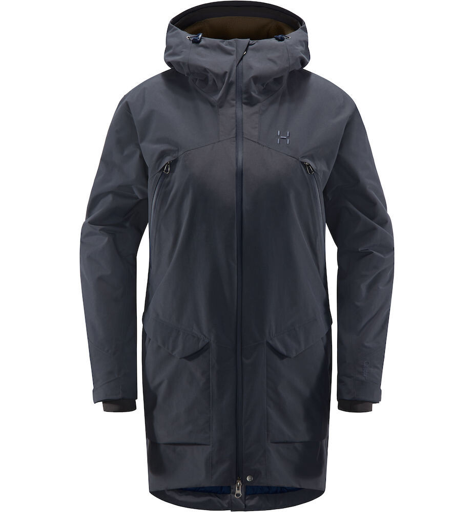 

Пуховик Haglöfs Torsång Parka, цвет Dense Blue