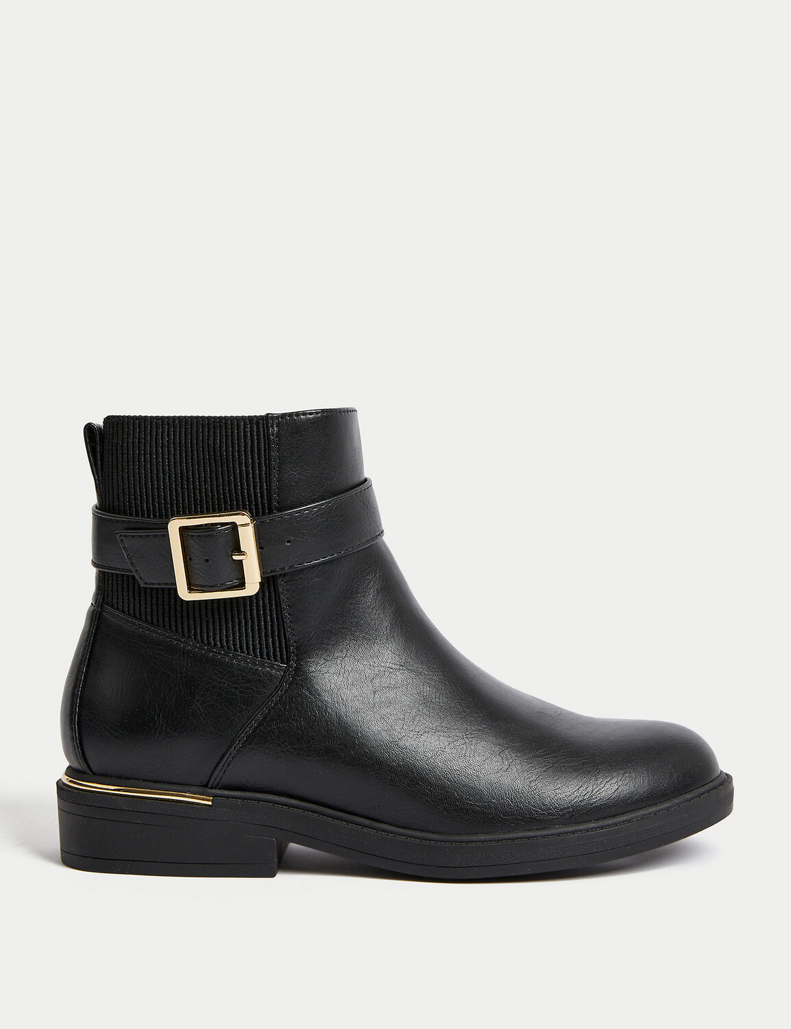 

Детские ботильоны Freshfeet (1 большой — 6 больших) Marks & Spencer, черный