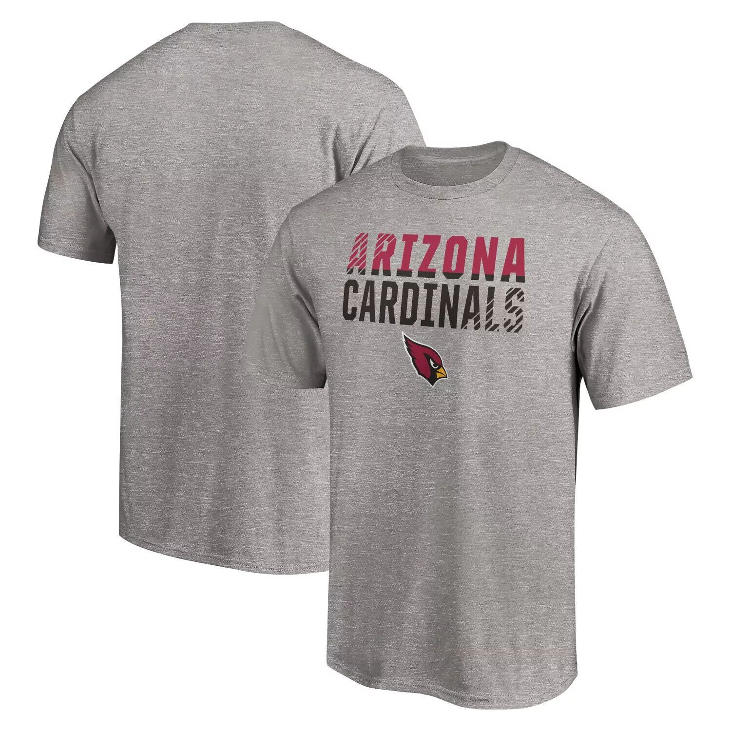 

Мужская серая футболка с логотипом Fanatics Arizona Cardinals Fade Out