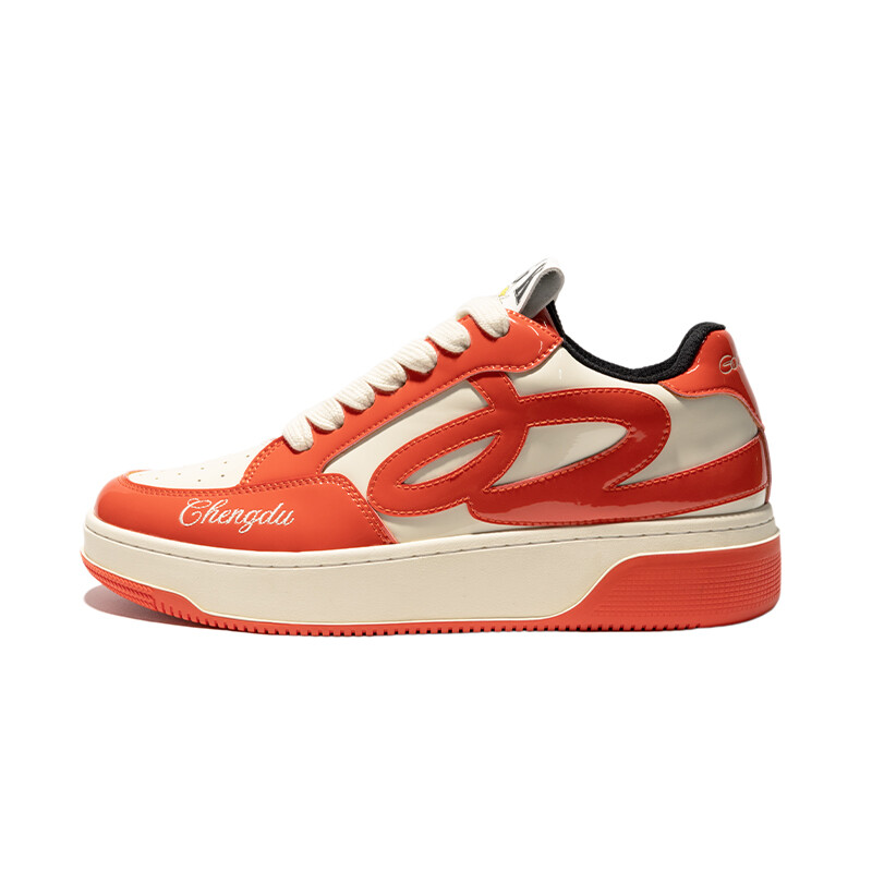 

Кроссовки Good Bai X AFGK Skateboarding Shoes Unisex Mid-top, красный