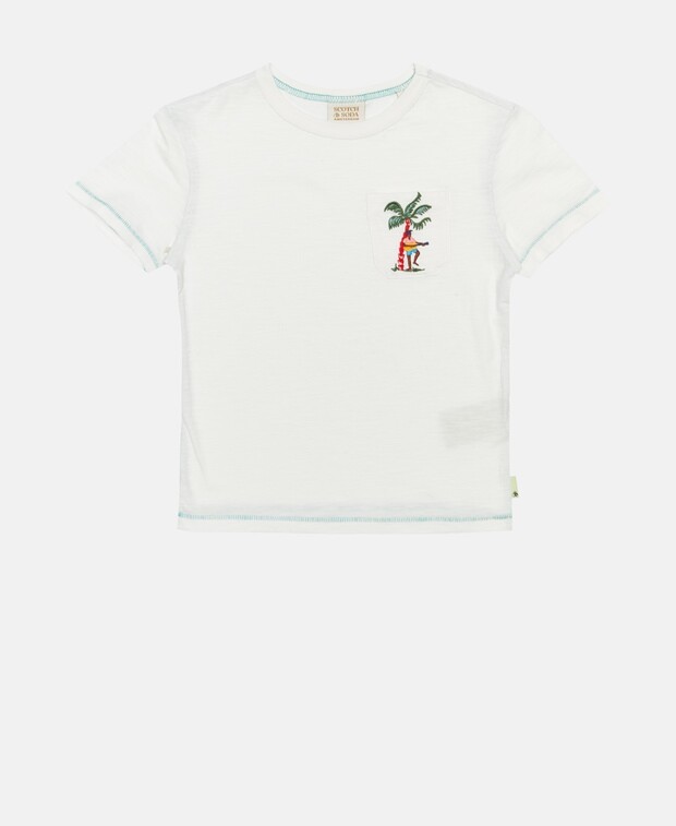 

Футболка органик Scotch & Soda, белый